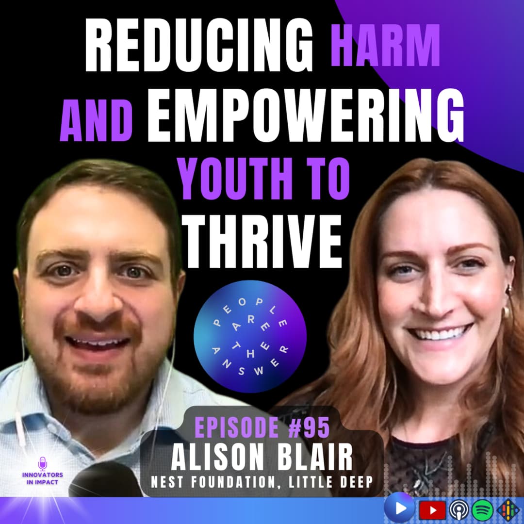 95: Alison Blair on journey from stage actor/producer to NPO admin, power of teaching kids to recognize harmful relationships, her folk-rock band