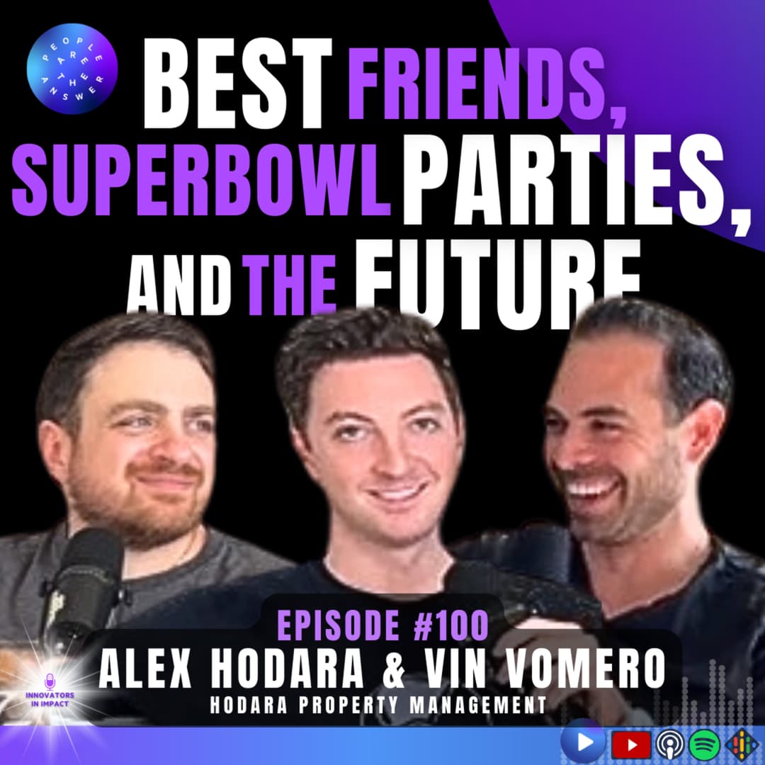 100: Alex Hodara and Vin Vomero on first venture together, developing projects, and their wild trips